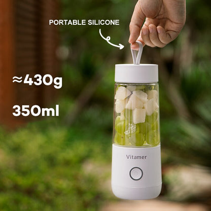 Portable Blender-Juicer Mixer 350ml Electric USB Rechargeable