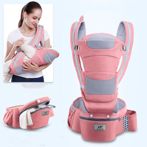 Baby Carrier Infant Baby Hipseat Carrier 3 In 1 Front Facing Ergonomic Kangaroo Baby Wrap Sling