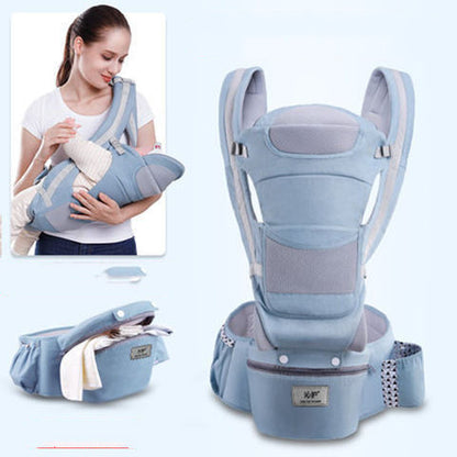 Baby Carrier Infant Baby Hipseat Carrier 3 In 1 Front Facing Ergonomic Kangaroo Baby Wrap Sling