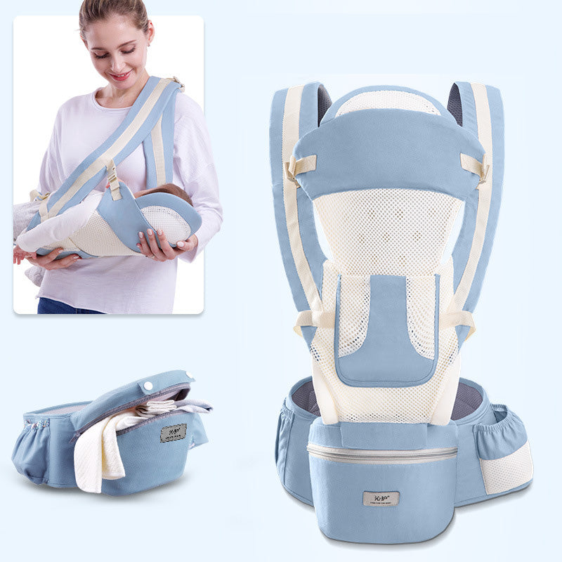 Baby Carrier Infant Baby Hipseat Carrier 3 In 1 Front Facing Ergonomic Kangaroo Baby Wrap Sling