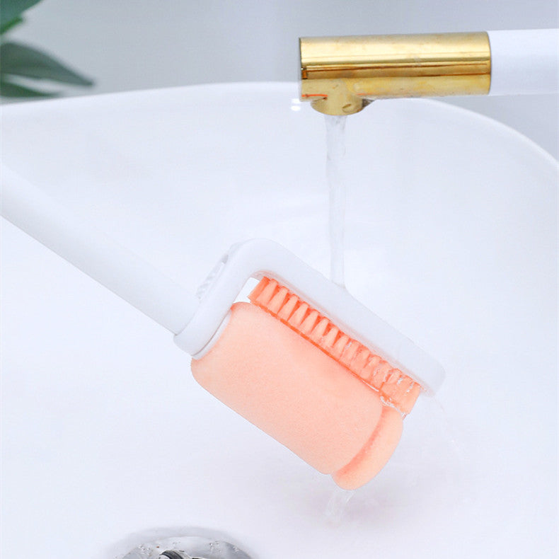 Corner-Friendly Glass Cleaning Brush