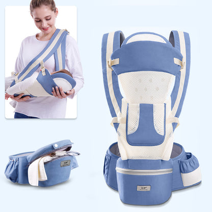 Baby Carrier Infant Baby Hipseat Carrier 3 In 1 Front Facing Ergonomic Kangaroo Baby Wrap Sling