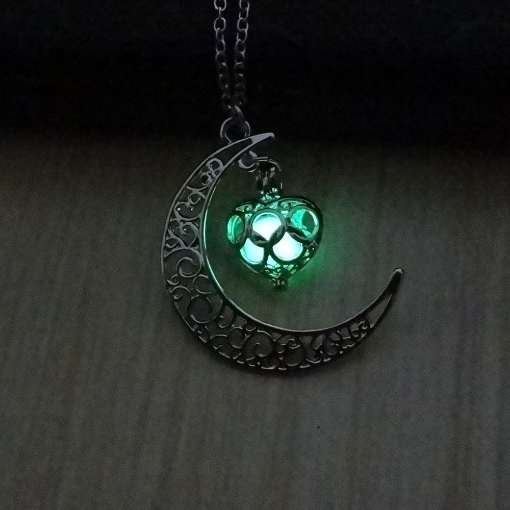 Glowing Pendant Necklaces