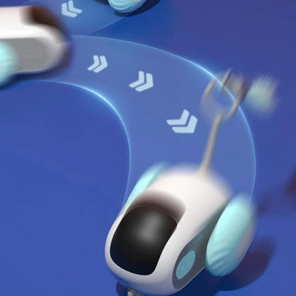 Cat Car Remote Control  Toy: USB Charging, Self-Moving & Interactive