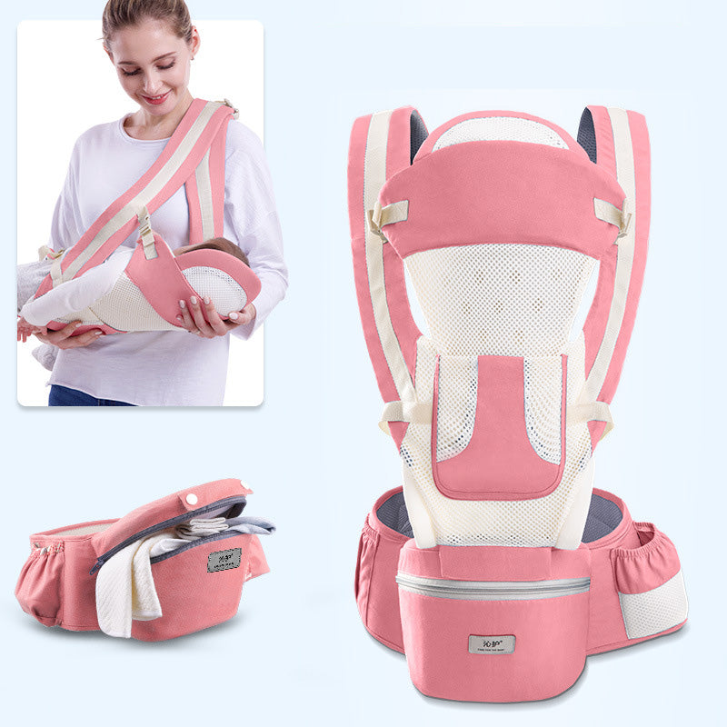 Baby Carrier Infant Baby Hipseat Carrier 3 In 1 Front Facing Ergonomic Kangaroo Baby Wrap Sling