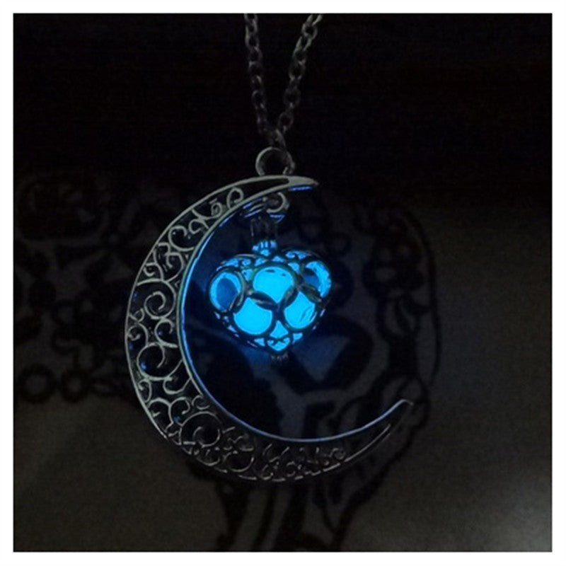 Glowing Pendant Necklaces