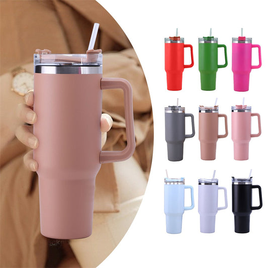 Portable 40oz Stainless Steel Coffee Insulation Mug