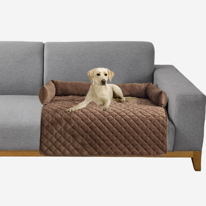 Cozy Sofa Bed for Large Dogs and Cats: Warm Cushioned Mat with Furniture Protection