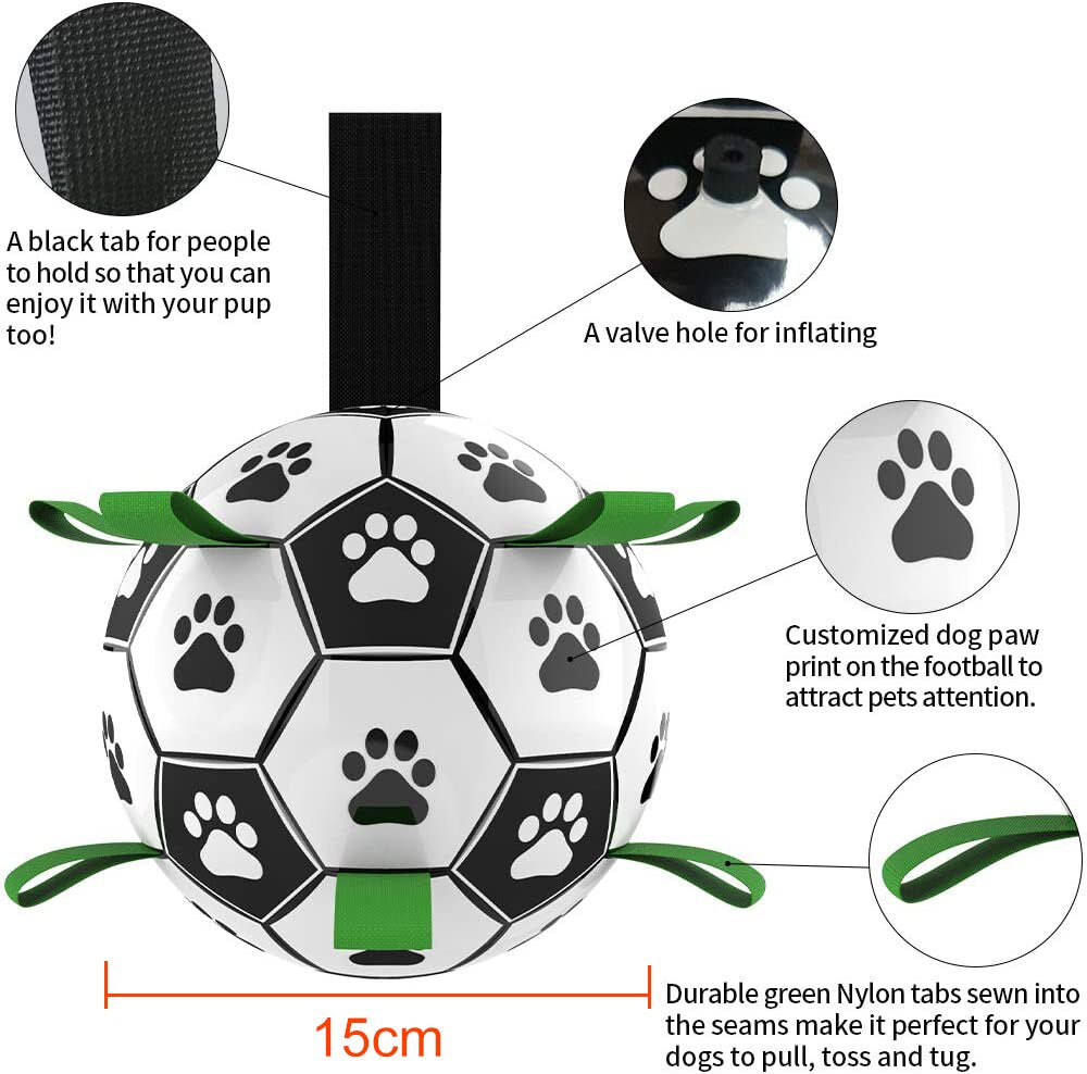 Interactive Football Dog Toy